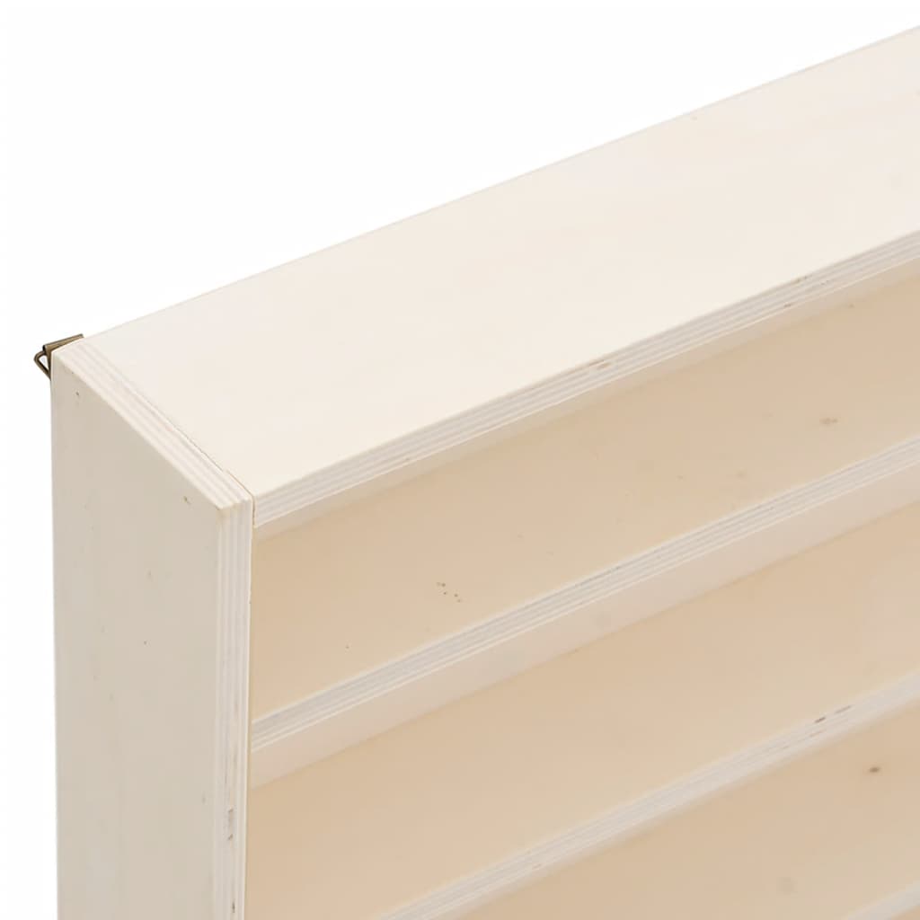Wooden Display Cabinet with Doors 100 x 8.5 x 37 cm