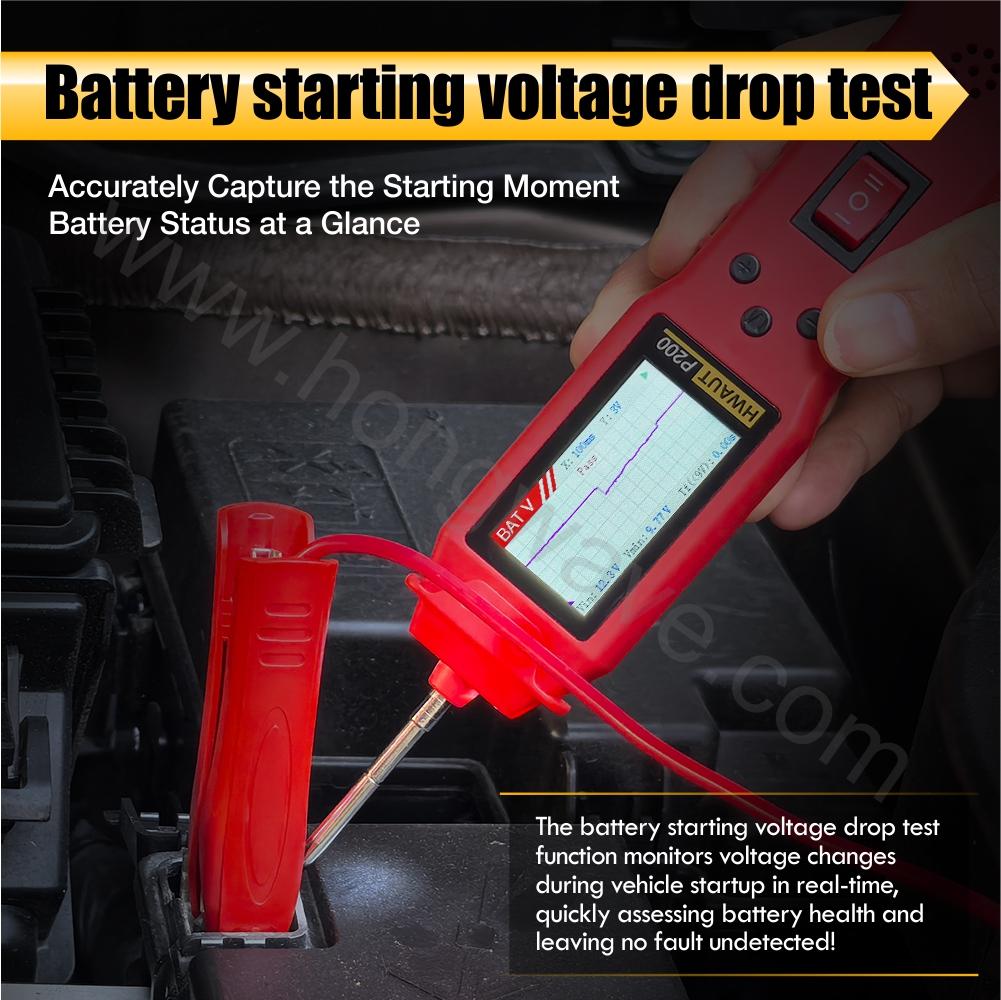 Hwaut P200 5M Car System Tester Automotive Circuit Diagnostic Tool P100 Pro Circuit Probe Kit Digital Oscilloscope Instrument