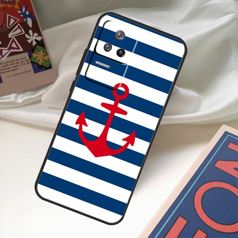 Чехол Anchor Boat для Xiaomi 13 14 Ultra 11T 12T 13T Pro 12 Lite POCO X6 M6 Pro X3 X4 X5 M5s F3 F5 Cover