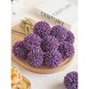 Artificial Chrysanthemum Ball Flowers Dandelion Hydrangea Arrangement Bouquet Present For Friends Bridal Wedding Bouquet Decor For Home Office