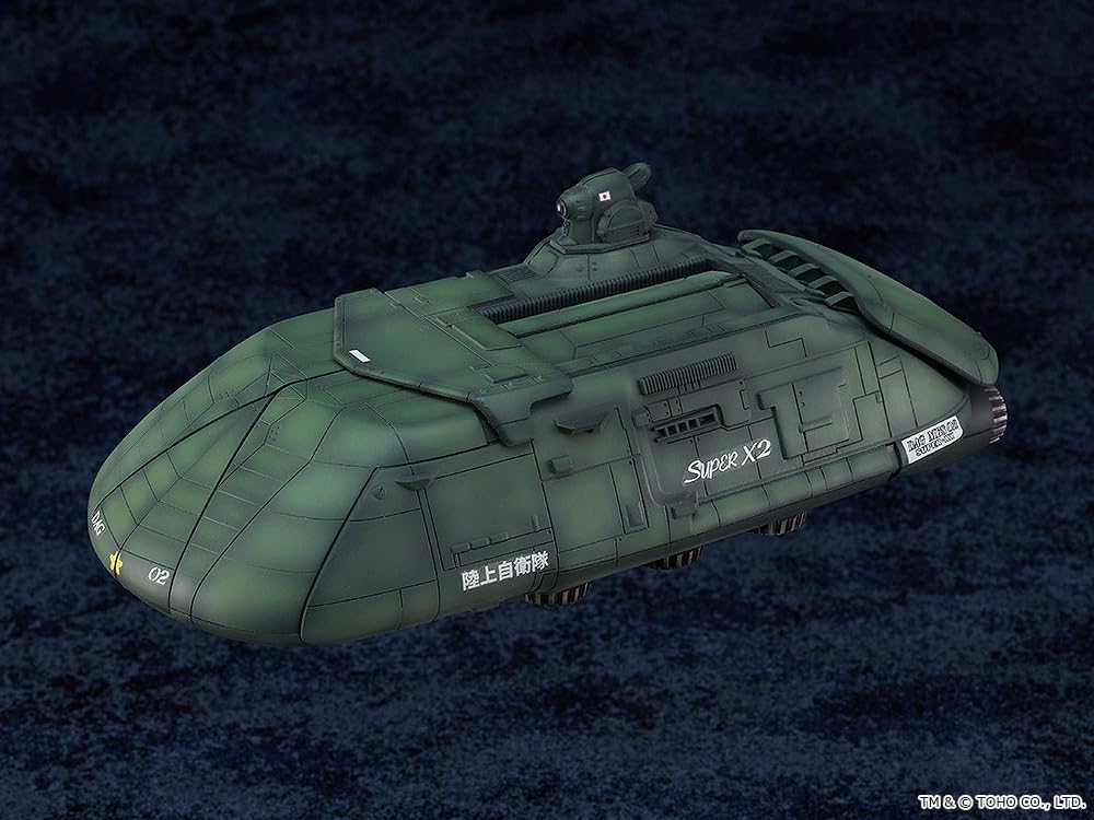 MODEROID Godzilla VS Biollante Super X2 сборная пластиковая модель не масштабная