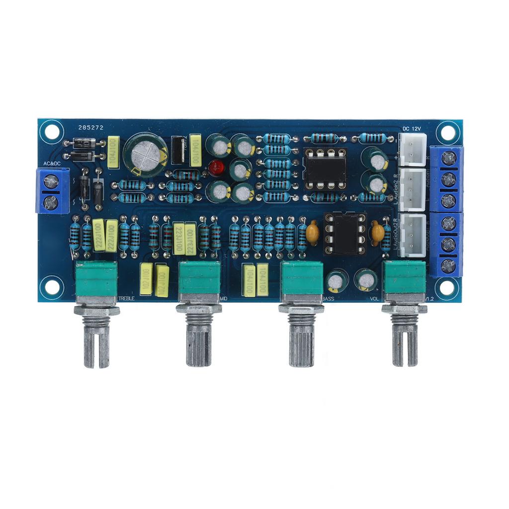 Предварительный усилитель, модуль предусилителя, тоновая плата, HIFI, высокие частоты, регулировка громкости средних басов