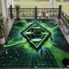 Soft Floor Carpet Borussia Mönchengladbach Pattern Area Rug Decorative Mat For Home Room Decoration
