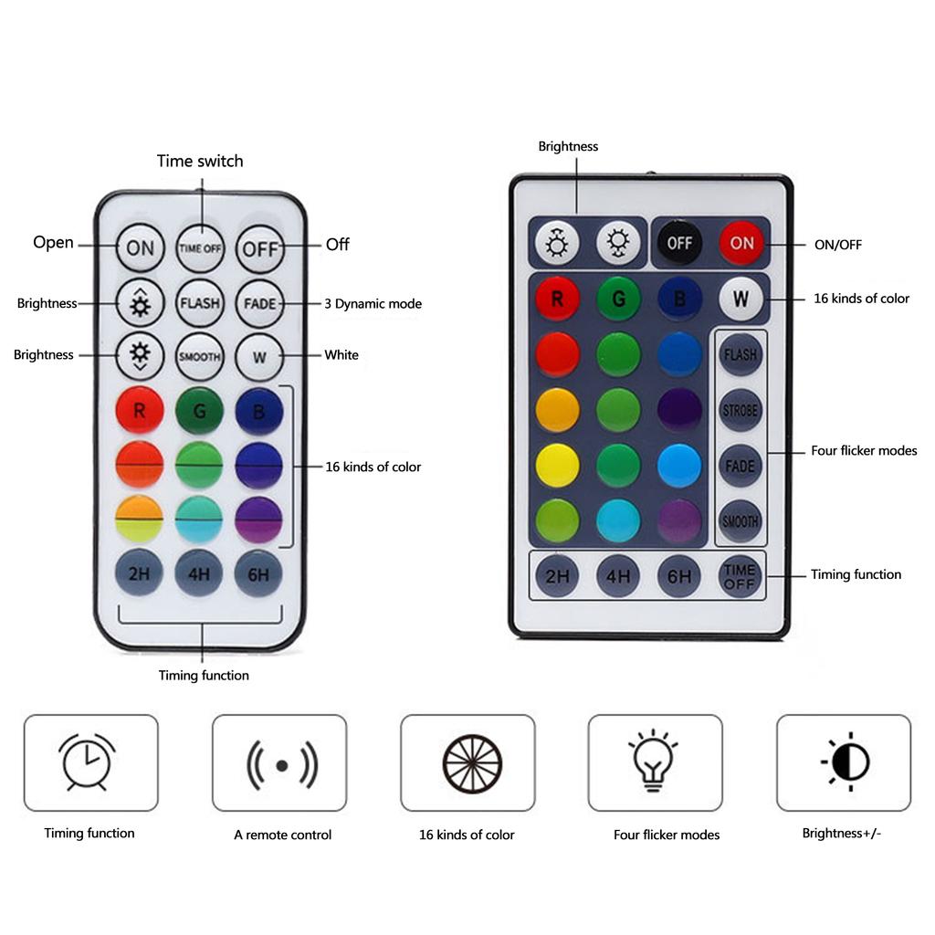 New Style Remote Control Suction Cup Type Submarine Light Fish Tank Underwater Light 13 Lamp Beads Swimming Pool Light