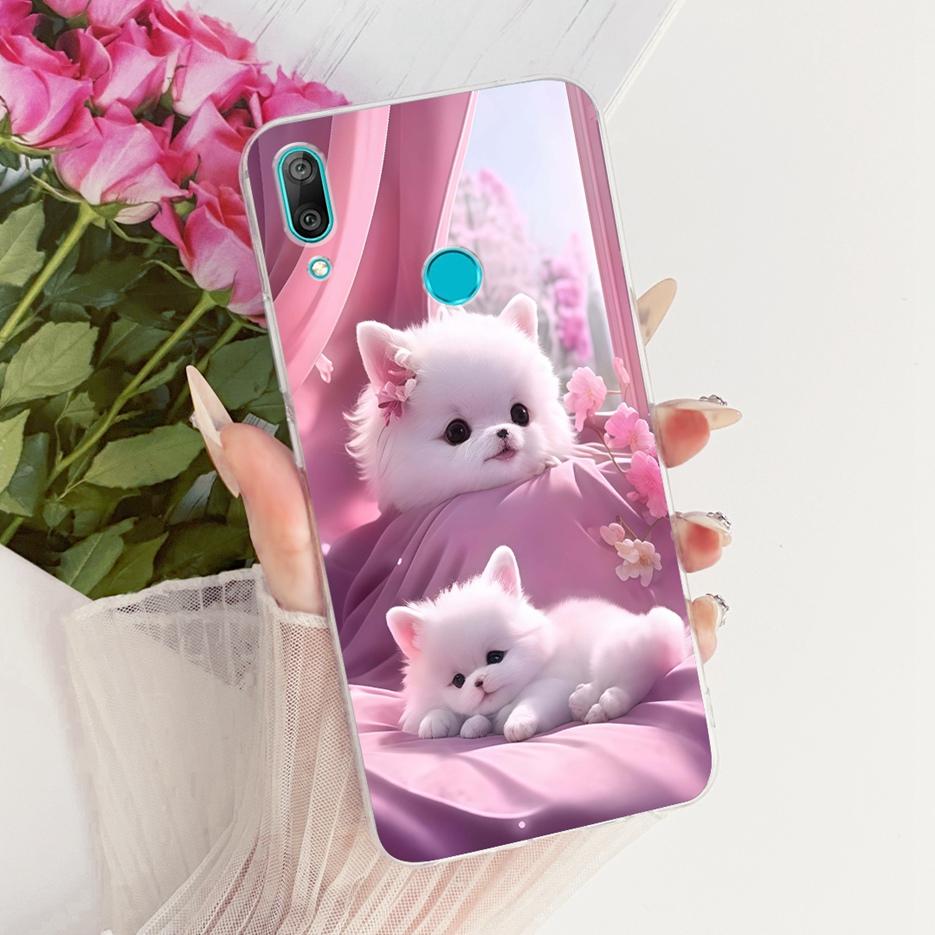 Чехол для Huawei Y7 Prime 2019 DUB-LX3 Милый Лев Модный Расписной Чехол Мягкий Тонкий Чехол для Телефона для Huawei Y7 Pro 2019 Y 7 2019