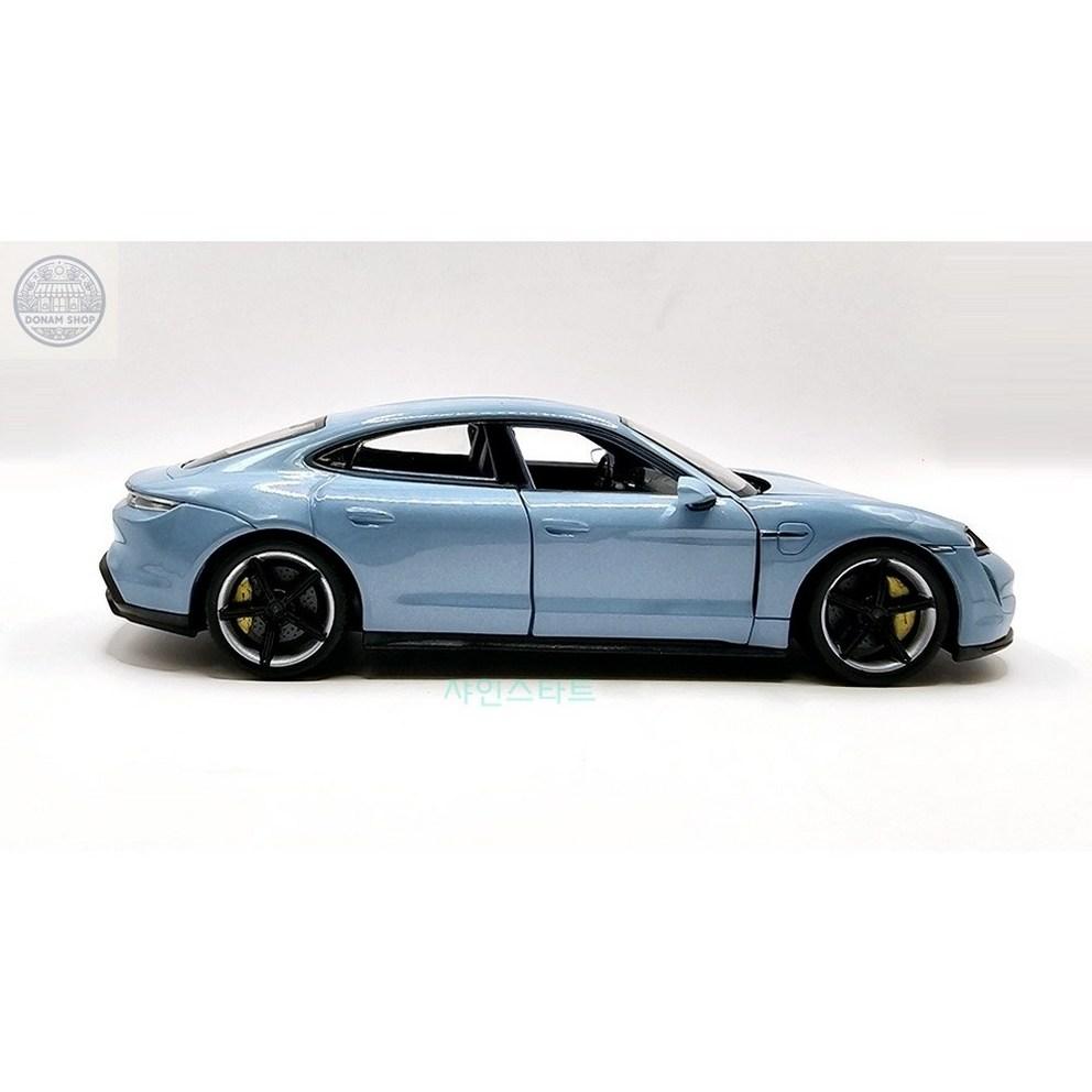 Welly Модель автомобиля Porsche Taycan из литого металла 1:24 Масштаб