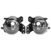 Pair Front Fog Lights Lamps Housing Clear Fit For BMW E60 E61 E63 E46 X3 325i 52