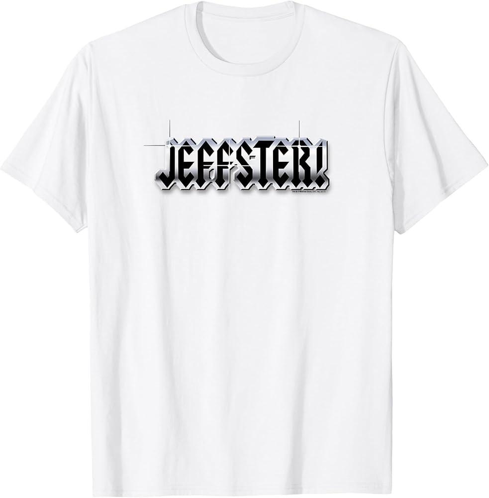 Футболка унисекс Chuck Jeffster для взрослых, белая, смесовая хлопковая ткань, футболка унисекс