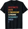 Футболка с акронимом WYCTMCTS Саркастическая цитата