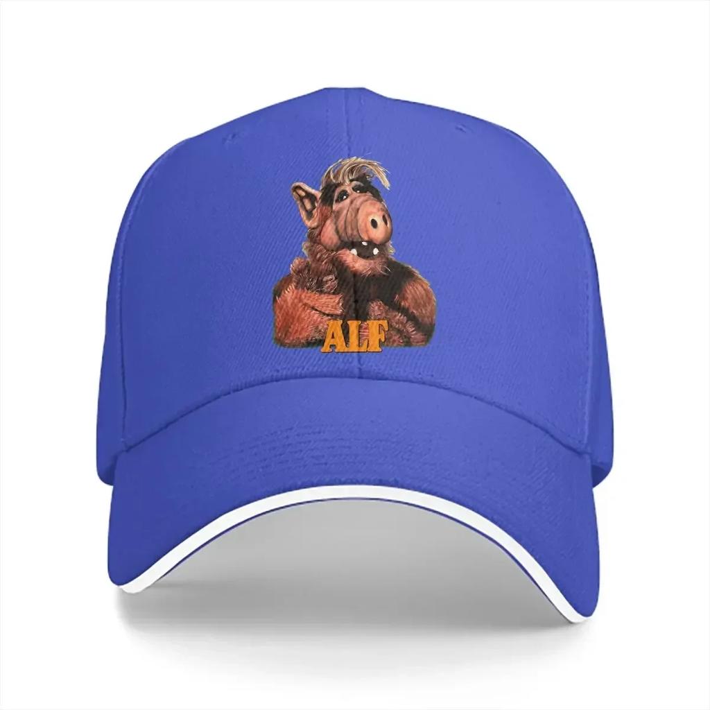 Washed Unisexs Baseball Cap Gordon Shumway TV Sitcoms Trucker Snapback Caps Dad Hat ALF The Animated Series Golf Hats