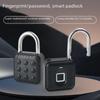 Умный водонепроницаемый навесной замок для дома, общежития, ящика или гаража
