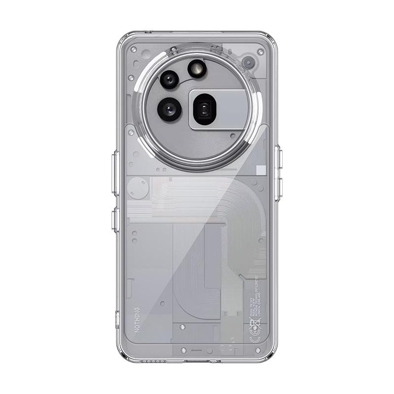 Transparent Acrylic Crystal Clear Shockproof UV Painted Sports Car Design Phone Case for Nothing Phone 3A Pro HOLSTER Included