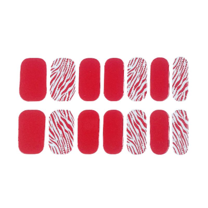 ZA Skin Brightening Waterproof No-Cure Full Cover Gel Nail Wraps, Luxury Minimalist Nail Stickers, Nail Patch Films
