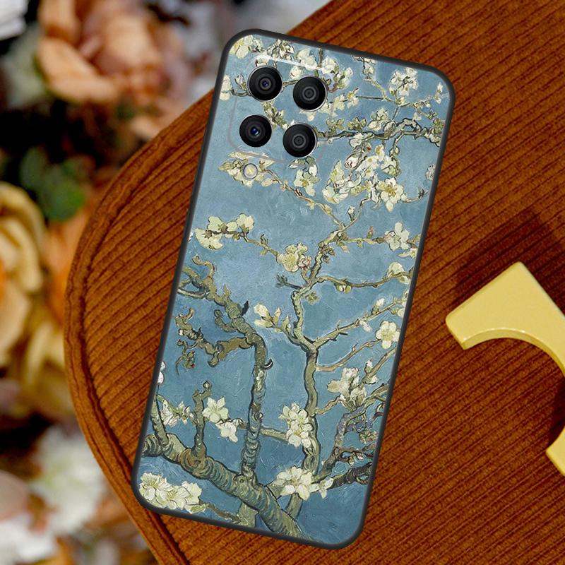 Чехол для Samsung Galaxy M14 M34 M54 M12 M32 M52 M53 M33 M13 M20 M15 M55 M31s M30s M21 M51 с картиной 'Звездная ночь' Ван Гога