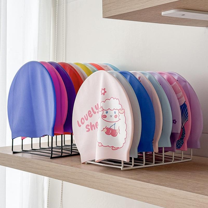 Силиконовая шапочка для плавания Anti-Sti Органайзер для шапочек Hat Organizer Для плавательного снаряжения Шкаф Металлический Материал Fly Универсальный