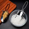 Stainless Steel Folding Multi-Purpose Shovel for Ice, Flour, Sugar, Tea, and Feed