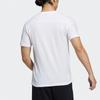 adidas Wj T Henly Sports Casual Short Sleeve White Men's GP1827