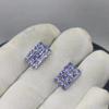 Sace Gems Серьги для женщин, стерлинговое серебро 925 пробы, 3*4 мм, натуральный танзанит, зажим для ушей, Свадебная вечеринка, ювелирные украшения, подарок на праздник