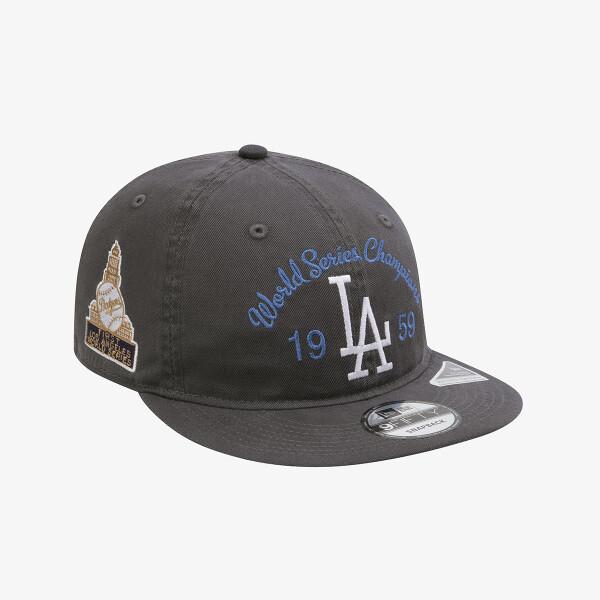 New Era МЛБ ЛА Доджерс Мировая Серия Ретро Ремешок-застежка Strapback Графитовый 15206335