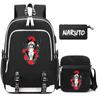 3 шт./компл. рюкзак аниме «Наруто» для мальчиков и девочек-подростков, школьный рюкзак с сумкой на плечо, чехол Pencli, дорожная сумка, рюкзак