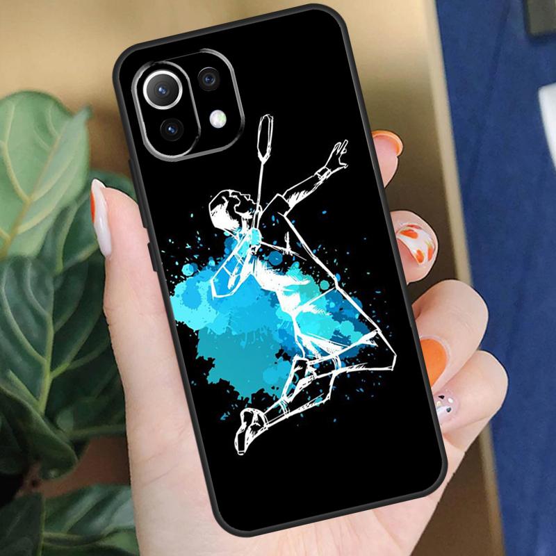 Спортивный чехол для бадминтона для Xiaomi 13T 13 14 Pro 11T 12T 12 Lite 12X POCO F5 X3 X4 X5 Pro F3 F4 M5s C65