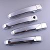 1 Set Exterior Door Handle Cover Trim with Smart Entry Fit for Lexus GX460 Toyota Land Cruiser Prado J150 2010- 