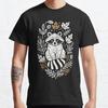Plus Size S-3XL Cottagecore Fall Raccoon with Autumn Leaves and Forest Vibes Printed T-shirt Men's Tops Fashion Clothes Tees