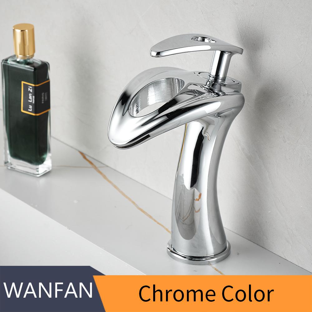 Basin Faucets Deck Mounted Bathroom Faucet Brass Mixer Single Handle Black Faucet Sink Mixer Washbasin Faucet Toilet