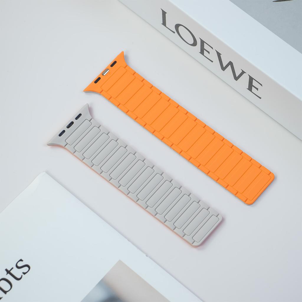 Силиконовый ремешок для Apple Watch Band 49мм 46мм 42мм 45мм 44мм 41 40мм Браслет iWatch Серии 11 10 9 8 7 6 5 4 SE Ultra 3 2 49ММ
