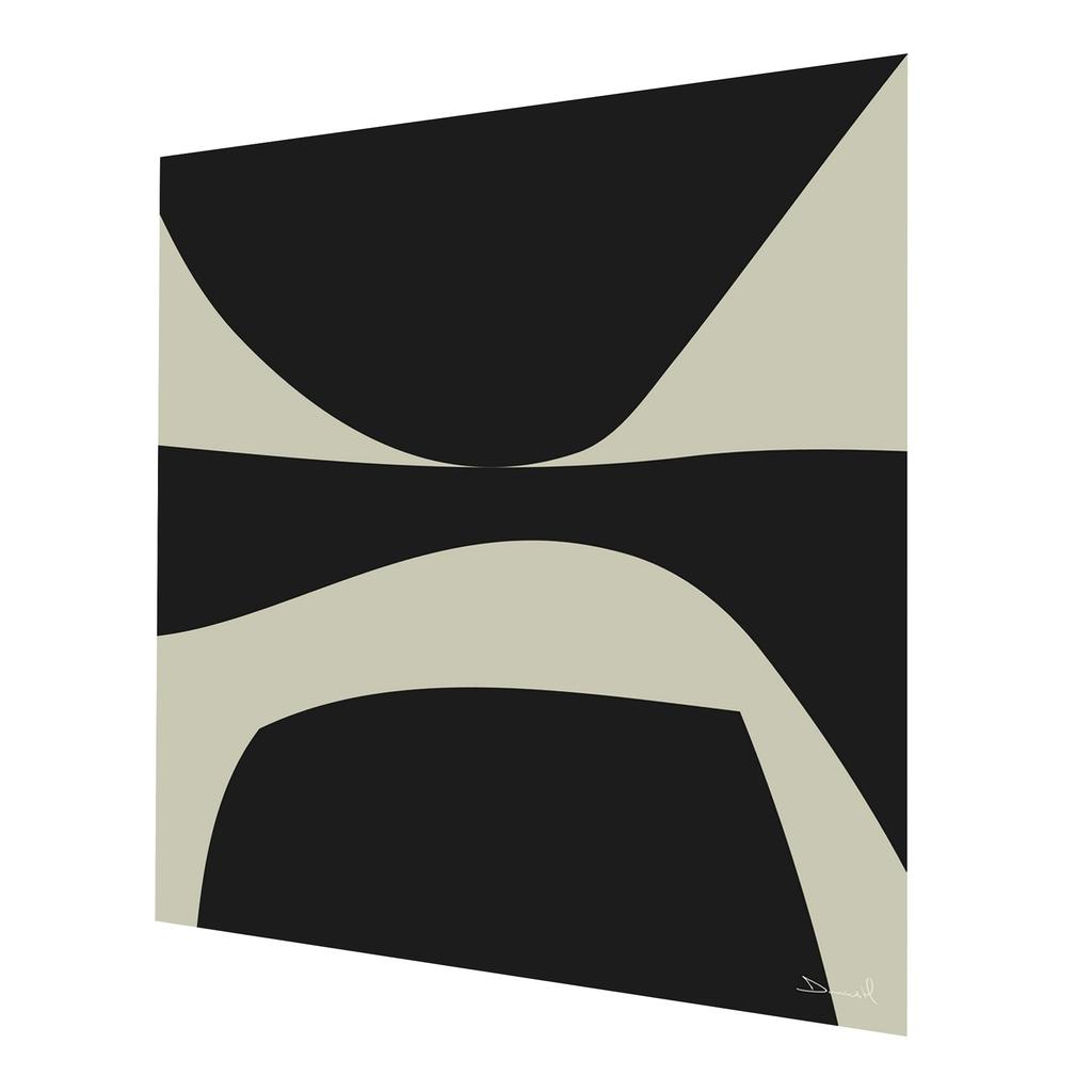 Печать на холсте в форме Дэна Хобдея в рамке