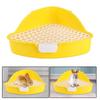 For Small Pet Rabbit Litter Tray Cleaning Supplies Litter Bedding Box Portable Pet Litter Pan