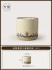 Blue and White Ru Kiln Wrapped Ashtray with Cover Fly Ash Proof Ashtray Ceramic Tea Residue Jar Tea Ceremony Accessories