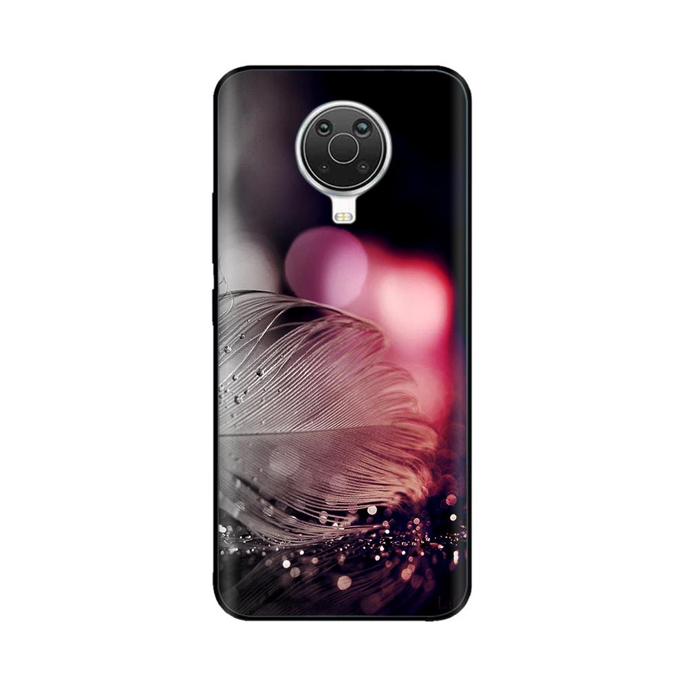Чехол-бампер для Nokia G20, чехол-накладка для Nokia G10 G20, силиконовая задняя крышка, чехол для телефона для NokiaG20 G 20 2021, милый цветочный бампер, 6,5 дюйма