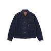 Levis Solid Color Button-Down Collar Long Sleeve Denim Jacket Men Outerwear Blue A3174-0002