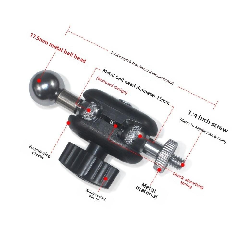 1/4''Screw Mini Magic Arm Stable 360° Rotation Extend Mount for Camera Monitor Video Light Mic