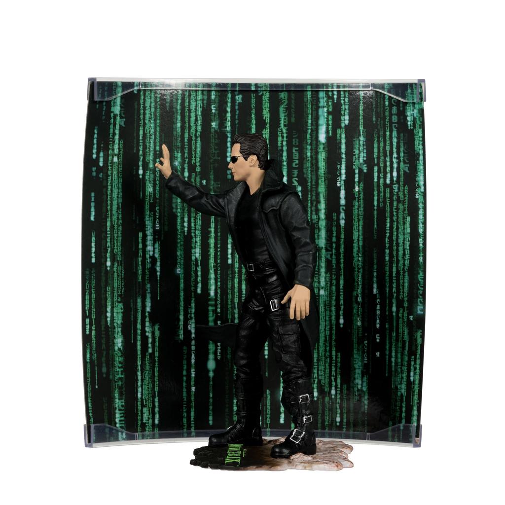 McFarlane Toys Movie Maniacs Neo 6 Inch Pose Figure - (Matrix)