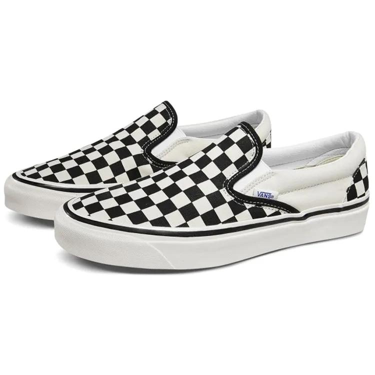 Vans Classic Slip- 98 DX 'Anaheim Factory - Checkerboard' (Unisex) Checkerboard / Black / White Skate Shoes VN0A3JEXPU1