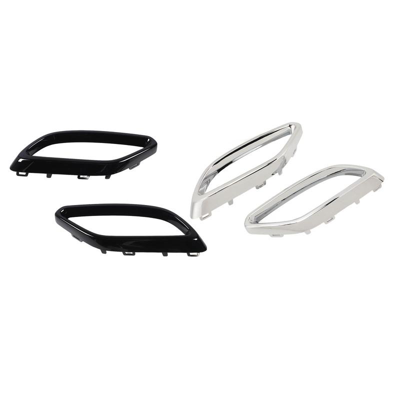 2Pcs Car Exhaust Tip Cover Trims UV Proof Left Right Anti Long Durability 1184920100 Left Right Fit for CLA-Class C118
