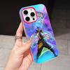 Valo Waylay Phone Case for iPhone 17 16 15 14 13 12 11 Air Pro Max Plus Jelly Double layer Rose Red Cover