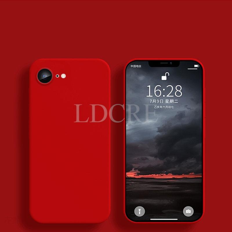 Для iPhone 17 E Чехол Жидкий Силикон Чехол Для iPhone 17 E Чехол ТПУ Обычный Резиновый Защитный Чехол Для iPhone 17e 16e Чехол