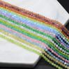 Natural Stone Faceted Beads Opal Isolation Beads Charms For Jewelry Making DIY Necklace Bracelet Earrings Accessory