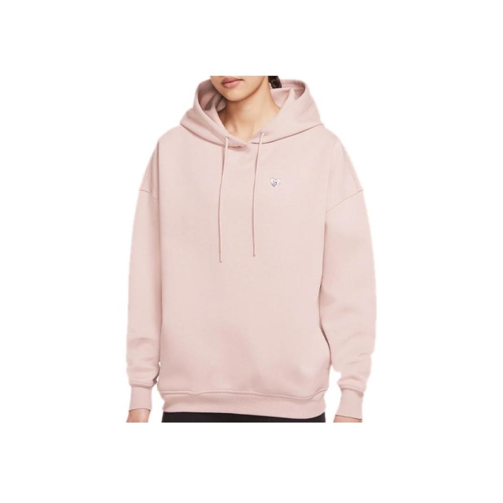 Nike Спортивная одежда с капюшоном, свитер, толстовка, женские топы, цвет Stone-Purple Red DH4091-202