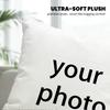 1 шт. Наволочка на заказ с персонализированной фотографией, текстом, логотипом, ультра-комфортная, мягкая, дышащая наволочка для современного домашнего декора, Ст
