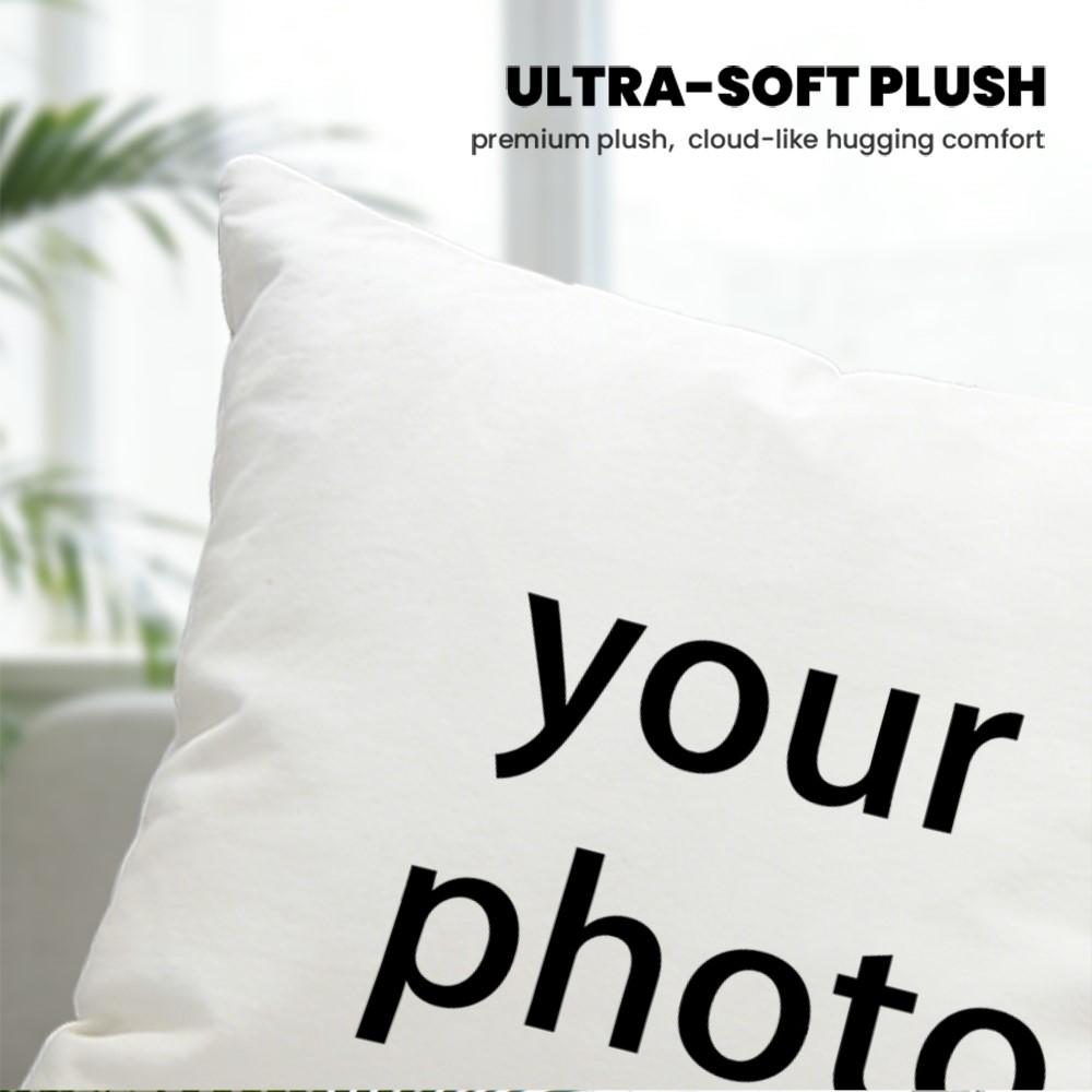 1 шт. Наволочка на заказ с персонализированной фотографией, текстом, логотипом, ультра-комфортная, мягкая, дышащая наволочка для современного домашнего декора, Ст