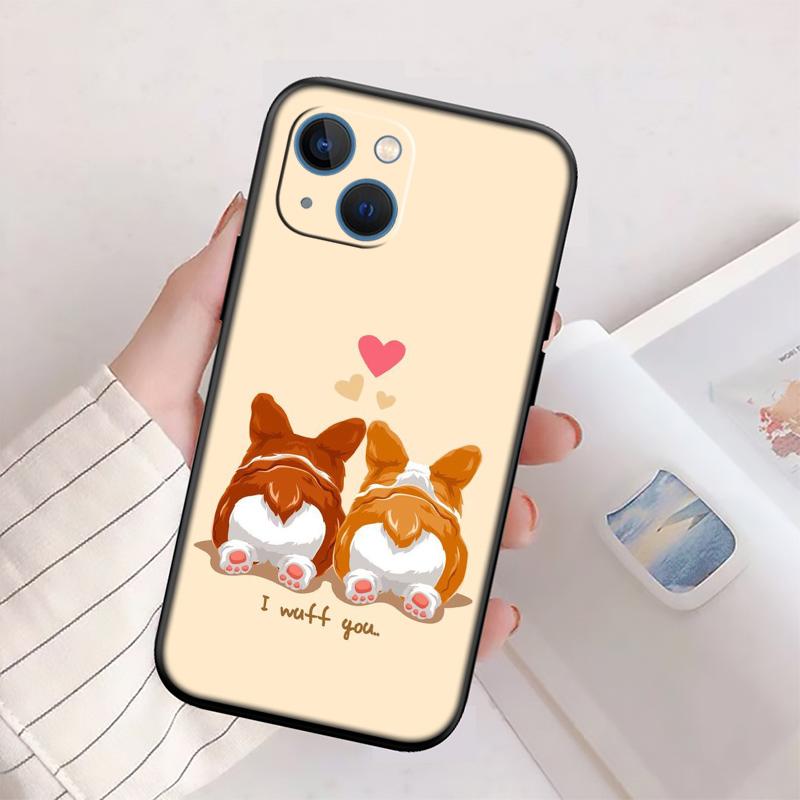 Чехол-ракушка для телефона с изображением мопса для iPhone SE X XS XR 16E 17 11 Pro Max 8 7 6 6s Plus Air