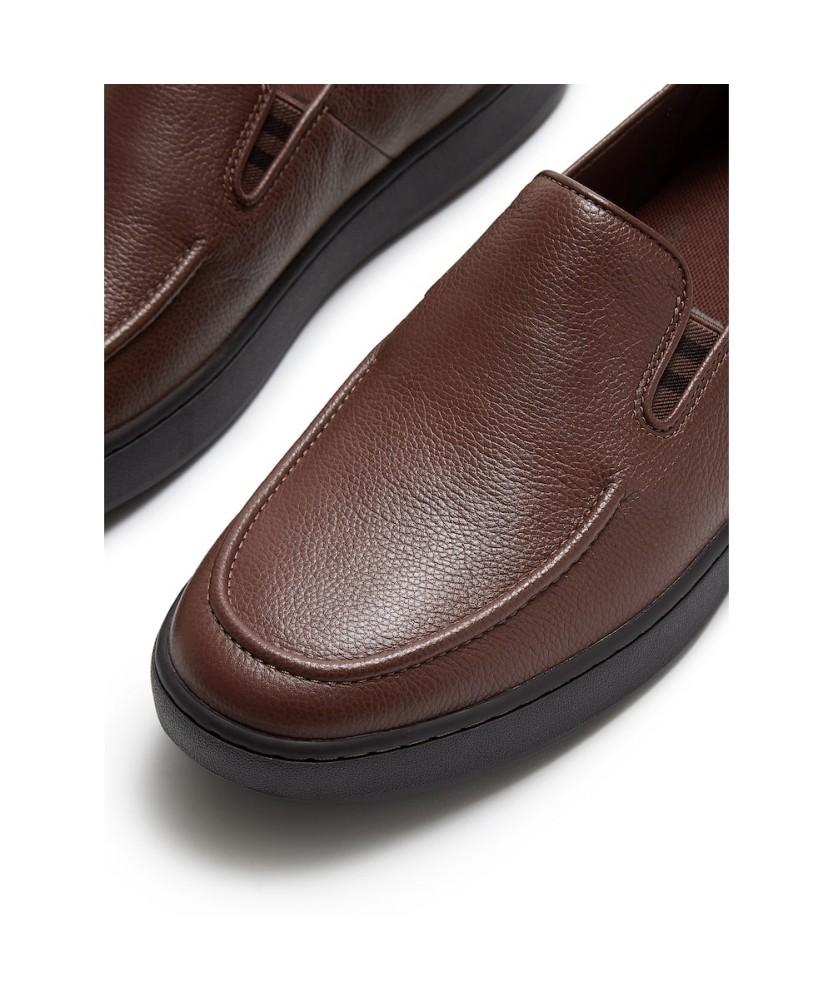 Fitflop Мужские Лоферы Craft-Q из Мятой Кожи - Мокко Браун (Ft61K1L06B)