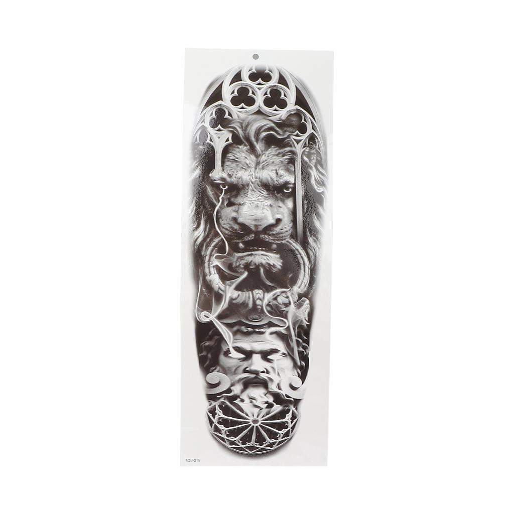 10 листов водостойкая наклейка-тату на всю руку, унисекс, изысканная временная наклейка-тату