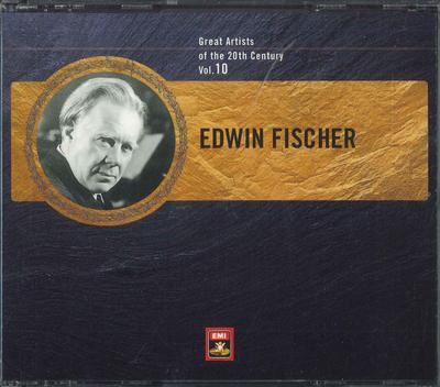 CD ЭДВИН ФИШЕР - Великие артисты 20-го века Vo FECC30792 EMI Japan Classical Б/У