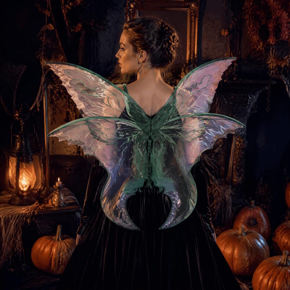 Fluttering Wings Fairy Butterfly Wings Creative Elf Wings Costume Dress Up Wings Set  Photo Prop