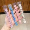 10/40PCS Set Hair Clip Braided Hair Small Flower Hair Buttons Hairpin Girl Cute Headdress Girl Mini Hair Claw Hair Accessories